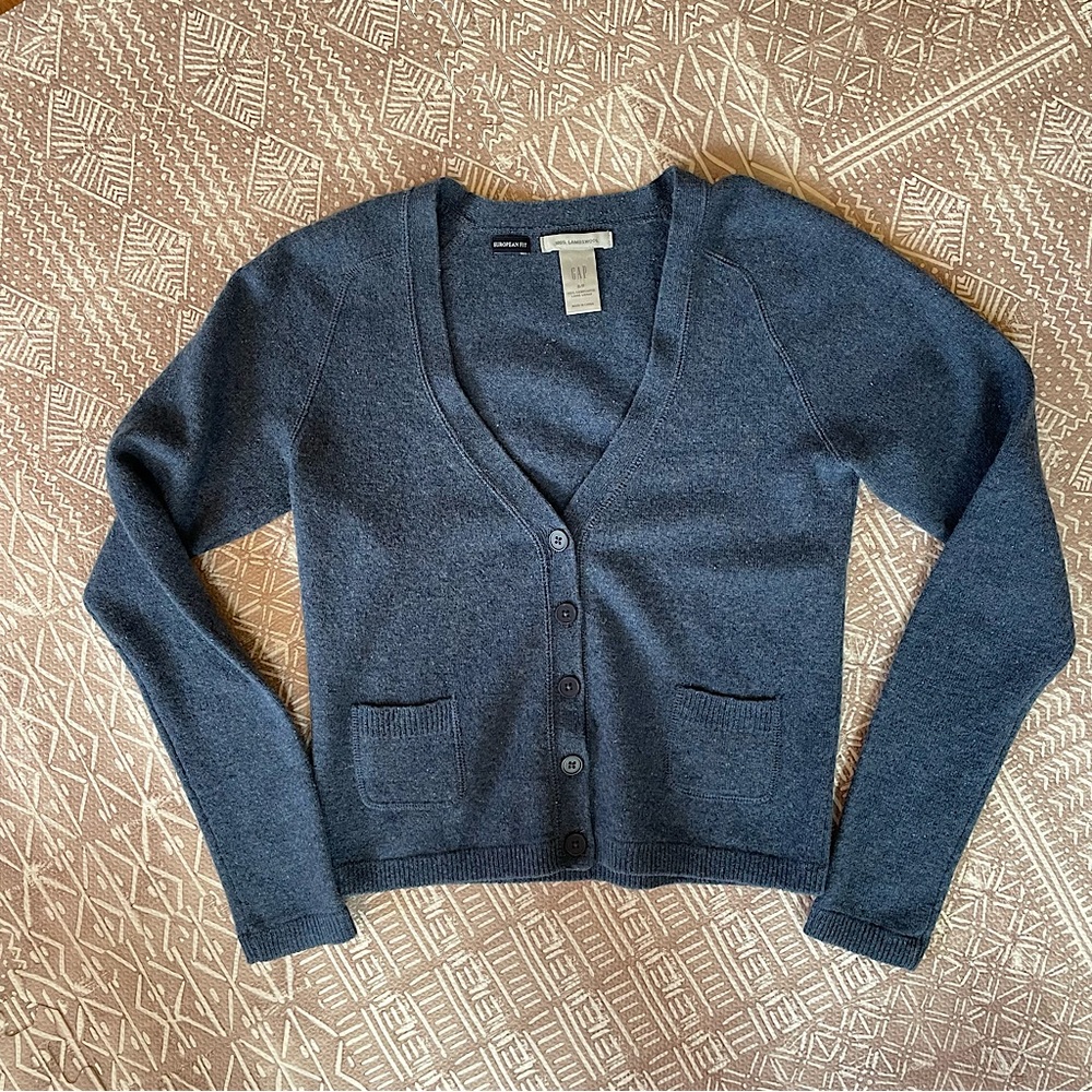 Gap Cropped Cardigan Sweater